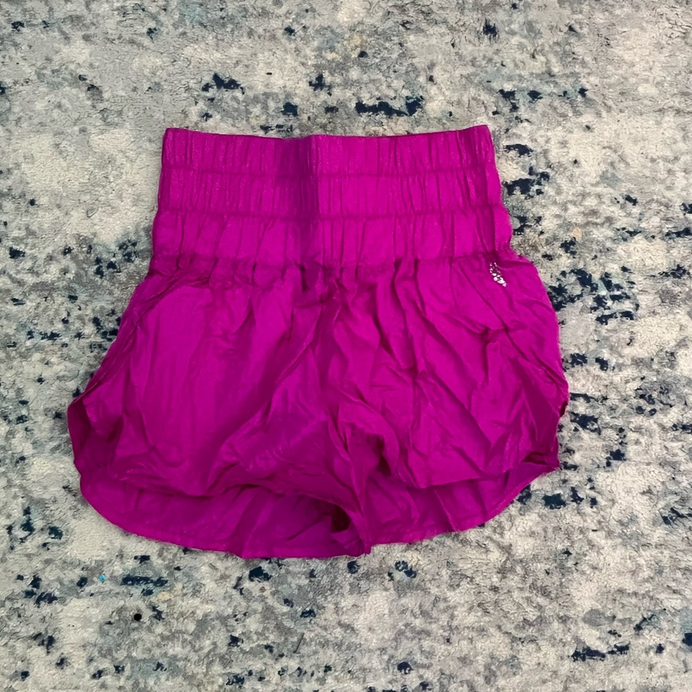 Pink Free People Athletic Shorts
